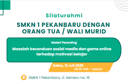 Undangan silaturahmi bersama orang tua/wali murid peserta didik kelas X TP. 2025-2026