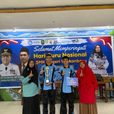 Tim TJKT SMKN 1 Pekanbaru Raih Juara 2 pada HIMATEL Competition 2025 Politeknik Caltex Riau